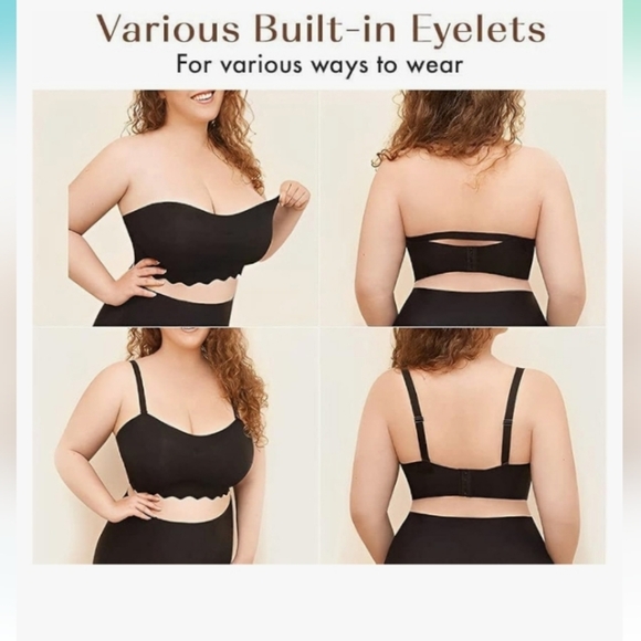 2 for 1 Womans strap or strapless push up bra NWOT - Picture 1 of 11